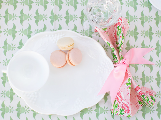 Geranium Blossom Luncheon Napkins